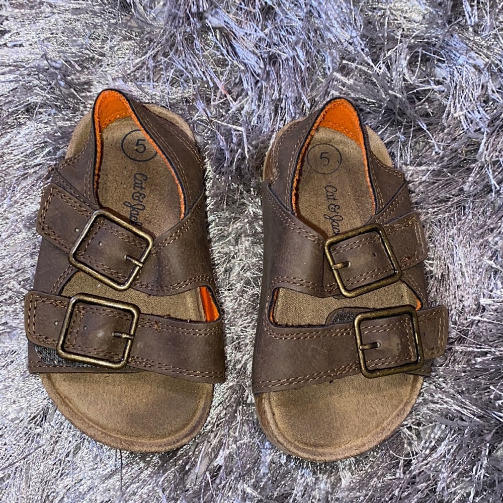 Double Buckle Sandals